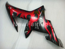 Cargar imagen en el visor de la galería, Black Red Flame - YZF-R1 02-03 Fairing Kit - Vehicles &amp;