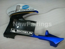 Cargar imagen en el visor de la galería, Black and White Blue Konica Minolta - CBR600RR 05-06 Fairing