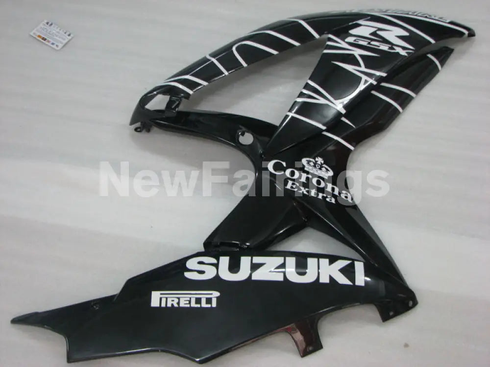 Black White Corona - GSX-R600 08-10 Fairing Kit - Vehicles