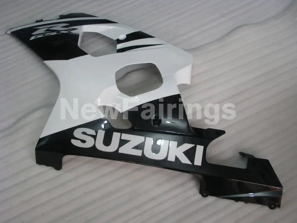 Black and White Factory Style - GSX-R750 04-05 Fairing Kit