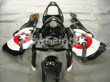 Cargar imagen en el visor de la galería, Black White and Red Star - CBR600RR 05-06 Fairing Kit -