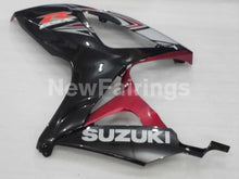 Cargar imagen en el visor de la galería, Black and Wine Red Factory Style - GSX-R600 06-07 Fairing