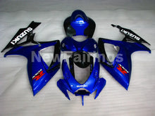 Cargar imagen en el visor de la galería, Blue and Black Factory Style - GSX-R600 06-07 Fairing Kit