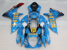 Cargar imagen en el visor de la galería, Blue and Black Red Rizla - GSX-R750 11-24 Fairing Kit