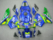 Cargar imagen en el visor de la galería, Blue and Green Movistar - CBR600RR 03-04 Fairing Kit -