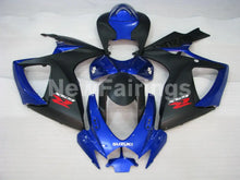 Cargar imagen en el visor de la galería, Blue and Matte Black Factory Style - GSX-R600 06-07 Fairing