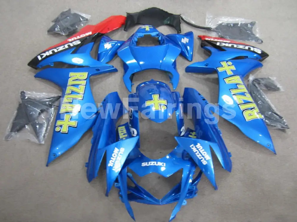 Blue and Red Black Rizla - GSX-R600 11-24 Fairing Kit