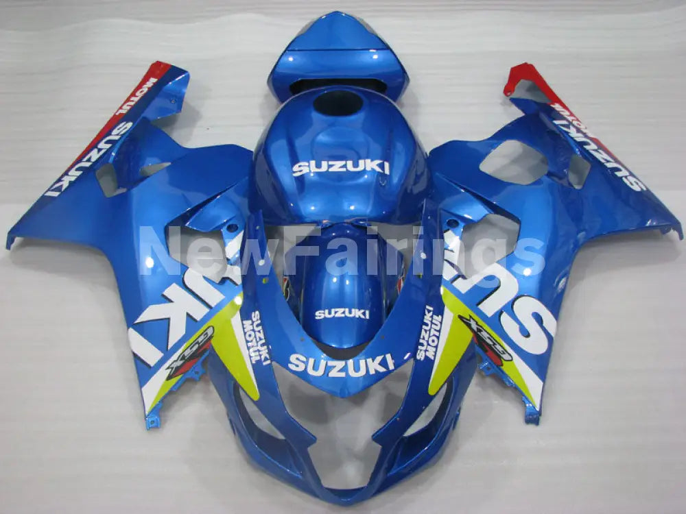 Blue and Red MOTUL - GSX-R750 04-05 Fairing Kit Vehicles &