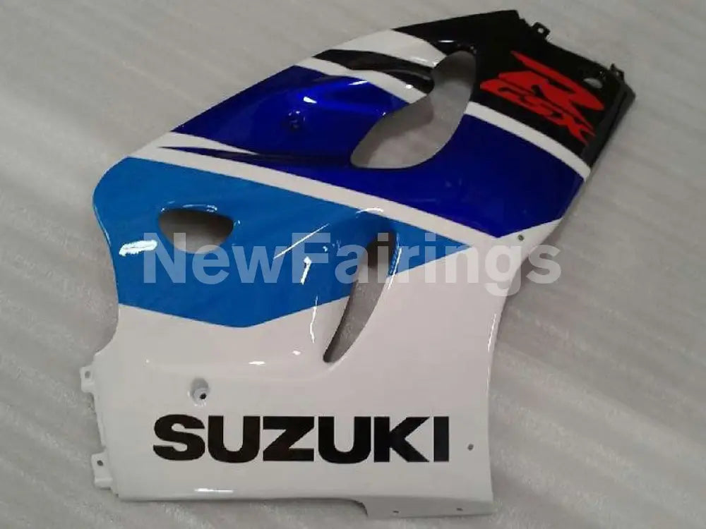 Blue and White Black Factory Style - GSX-R600 96-00 Fairing