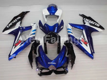 Cargar imagen en el visor de la galería, Blue and White Black Factory Style - GSX-R750 08-10 Fairing