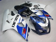 Cargar imagen en el visor de la galería, Blue and White Factory Style - GSX-R750 04-05 Fairing Kit