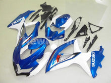 Cargar imagen en el visor de la galería, Blue and White Factory Style - GSX-R750 08-10 Fairing Kit