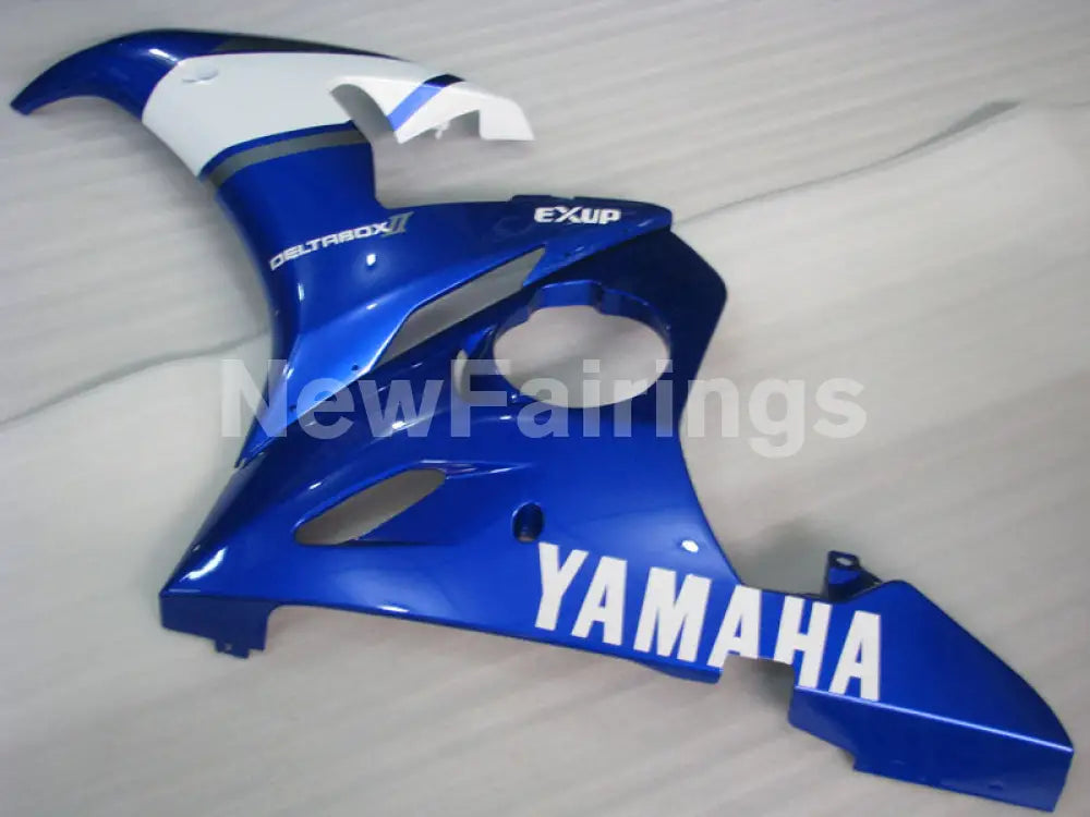 Blue and White Factory Style - YZF-R6 03-04 Fairing Kit Vehicles & Parts > Vehicle Parts & Accessories > Motor Vehicle