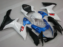 Cargar imagen en el visor de la galería, Blue and White Matte Black Factory Style - GSX-R750 11-24