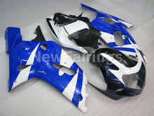 Cargar imagen en el visor de la galería, Blue and White No decals - GSX-R600 01-03 Fairing Kit -