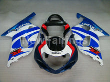 Cargar imagen en el visor de la galería, Blue and White Red Factory Style - GSX-R600 01-03 Fairing