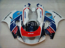 Cargar imagen en el visor de la galería, Blue and White Red Factory Style - GSX-R600 96-00 Fairing