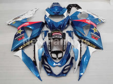 Cargar imagen en el visor de la galería, Blue and White ROCKSTAR - GSX - R1000 09 - 16 Fairing Kit