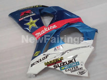 Cargar imagen en el visor de la galería, Blue and White ROCKSTAR - GSX - R1000 09 - 16 Fairing Kit