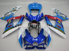 Cargar imagen en el visor de la galería, Blue and White ROCKSTAR - GSX-R600 08-10 Fairing Kit