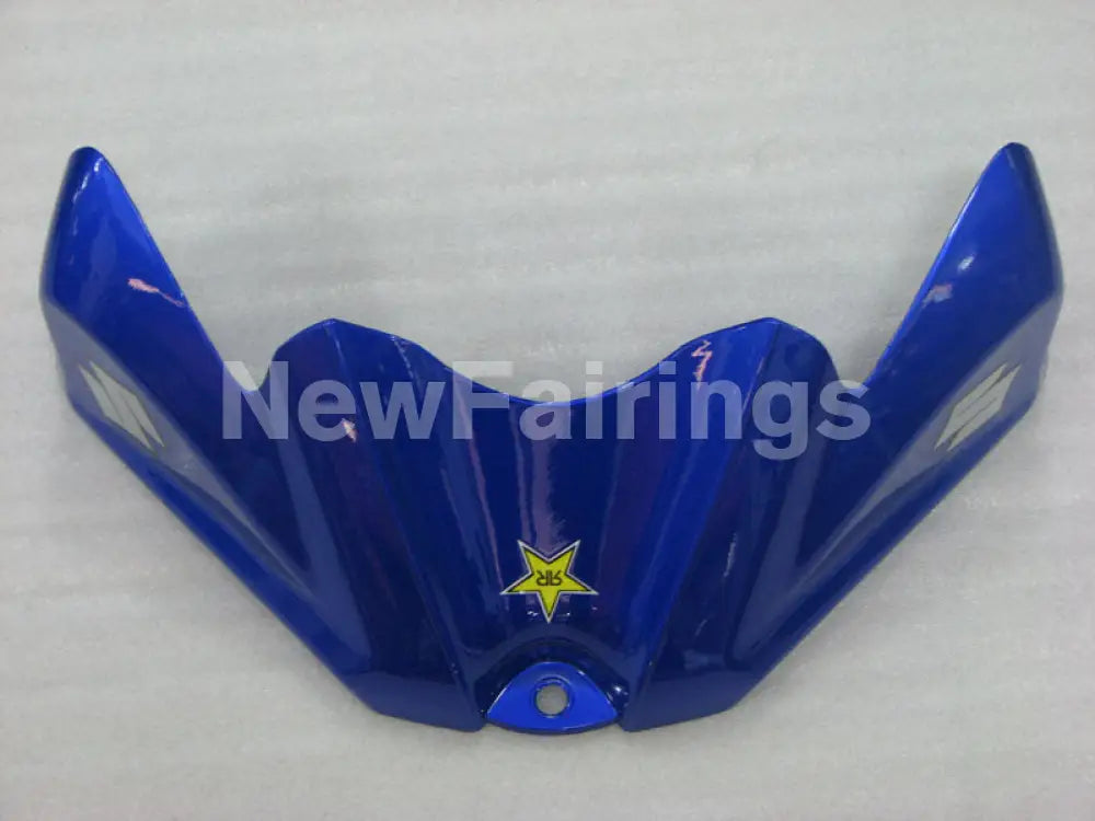 Blue and White ROCKSTAR - GSX-R750 08-10 Fairing Kit