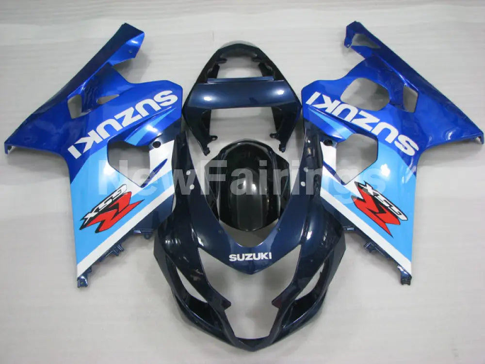 Blue Black Factory Style - GSX-R600 04-05 Fairing Kit -