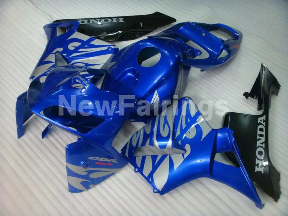 Blue and Black Fire - CBR600RR 05-06 Fairing Kit - Vehicles