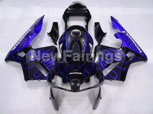 Cargar imagen en el visor de la galería, Blue and Black Flame - CBR600RR 03-04 Fairing Kit - Vehicles