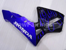 Cargar imagen en el visor de la galería, Blue and Black Flame - CBR600RR 03-04 Fairing Kit - Vehicles