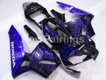 Cargar imagen en el visor de la galería, Blue and Black Flame - CBR600RR 03-04 Fairing Kit - Vehicles