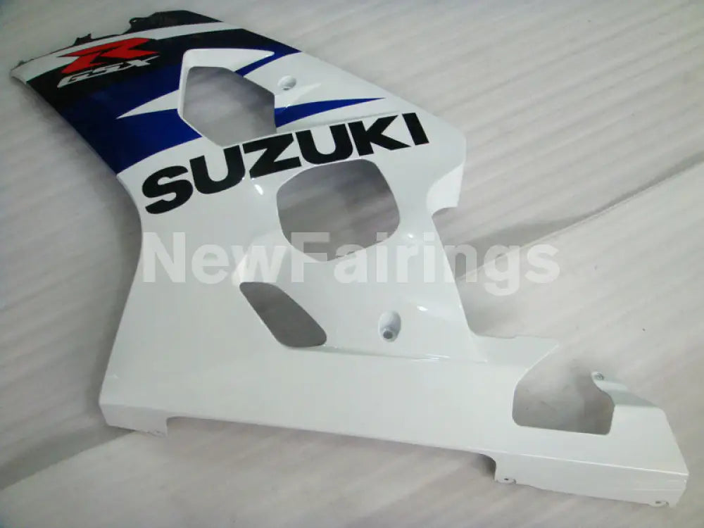 Blue and Black White Factory Style - GSX-R600 04-05 Fairing