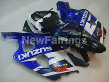 Cargar imagen en el visor de la galería, Blue Black White Factory Style - GSX-R750 04-05 Fairing Kit