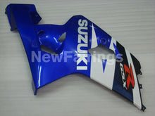 Cargar imagen en el visor de la galería, Blue Black White Factory Style - GSX-R750 04-05 Fairing Kit