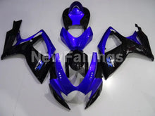 Cargar imagen en el visor de la galería, Blue and Gloss Black Factory Style - GSX-R600 06-07 Fairing