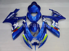 Cargar imagen en el visor de la galería, Blue and Green Factory Style - GSX-R600 06-07 Fairing Kit