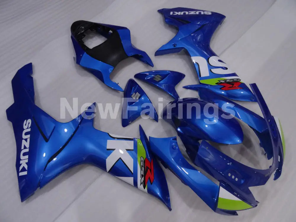 Blue and Green Factory Style - GSX-R600 11-24 Fairing Kit