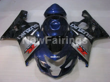 Cargar imagen en el visor de la galería, Blue Silver and Black Factory Style - GSX-R600 04-05 Fairing