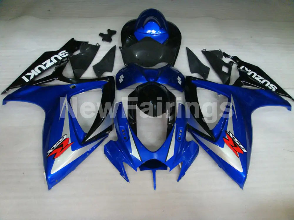 Blue and Silver Black Factory Style - GSX-R750 06-07