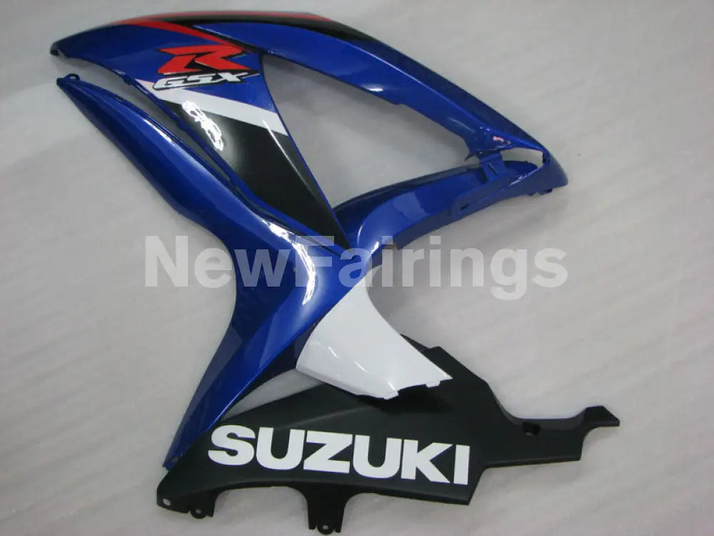 Blue White and Black Factory Style - GSX-R600 08-10 Fairing