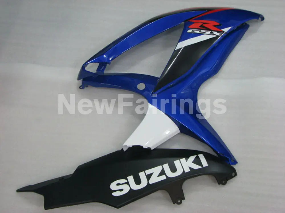 Blue White and Black Factory Style - GSX-R600 08-10 Fairing