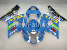 Cargar imagen en el visor de la galería, Blue White and Black Rizla - GSX-R750 04-05 Fairing Kit