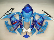 Cargar imagen en el visor de la galería, Blue and White Black Corona - GSX-R600 06-07 Fairing Kit -