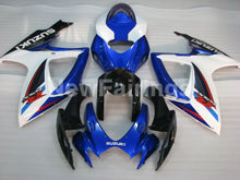 Cargar imagen en el visor de la galería, Blue and White Black Factory Style - GSX-R600 06-07 Fairing