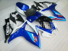 Cargar imagen en el visor de la galería, Blue White Black Factory Style - GSX-R600 06-07 Fairing Kit