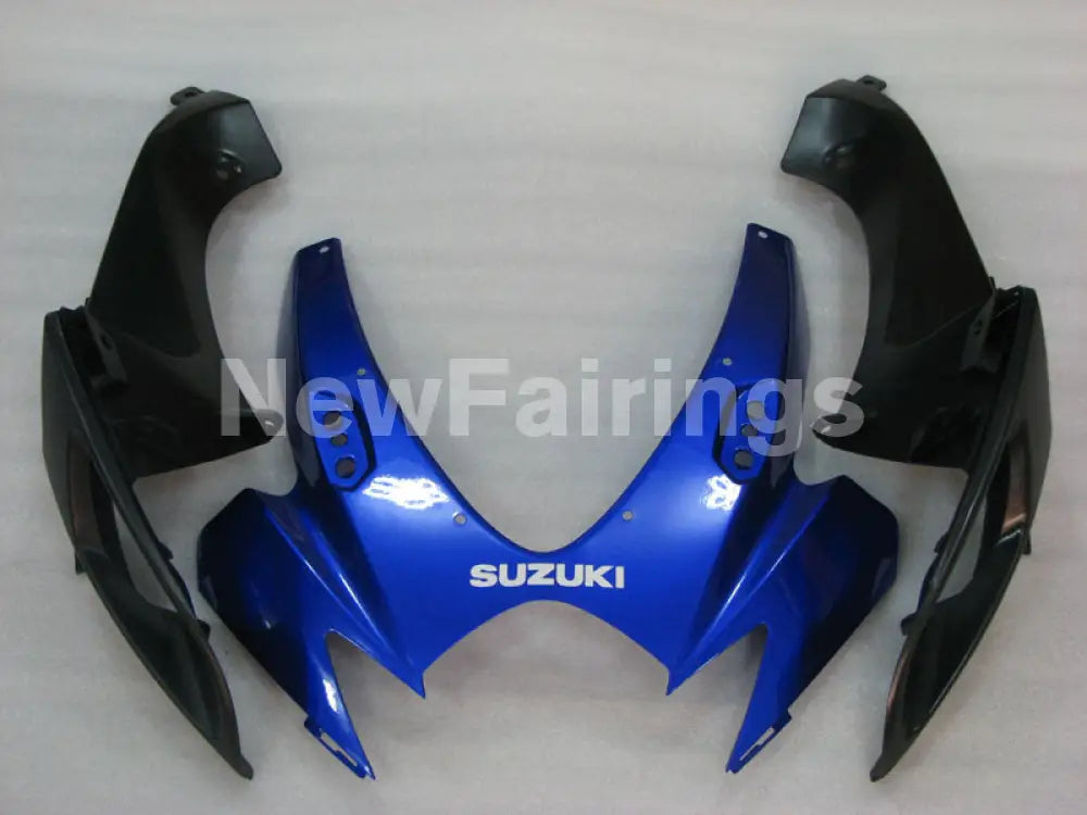 Blue and White Black Factory Style - GSX-R600 06-07 Fairing