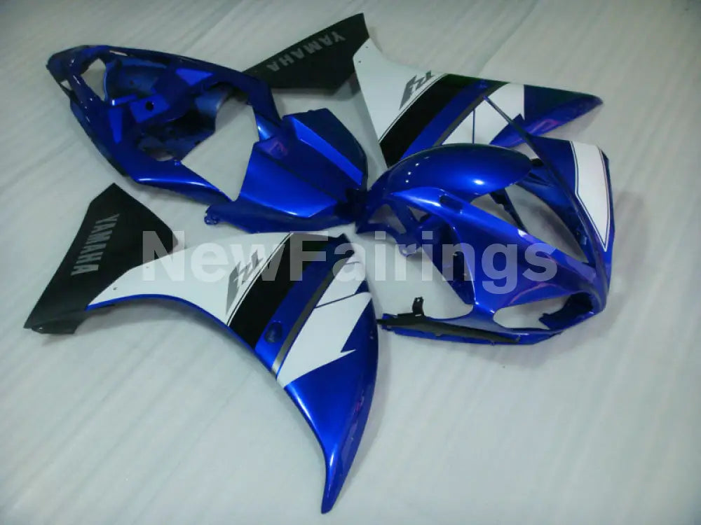 Blue White Black Factory Style - YZF-R1 09-11 Fairing Kit