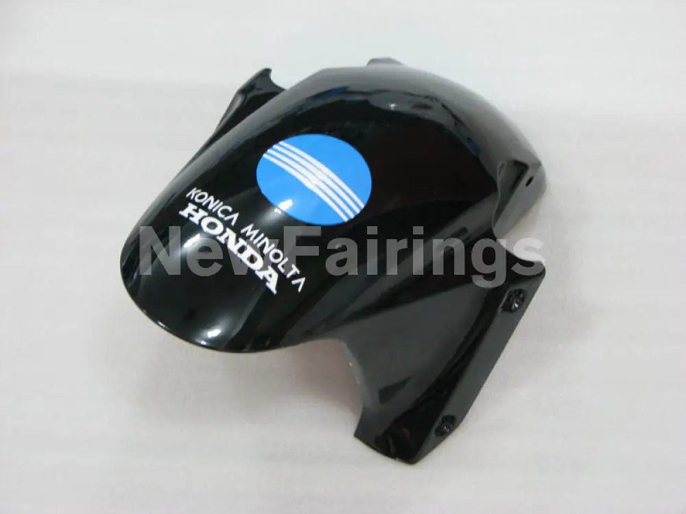 Blue White and Black Konica Minolta - CBR600RR 03-04 Fairing