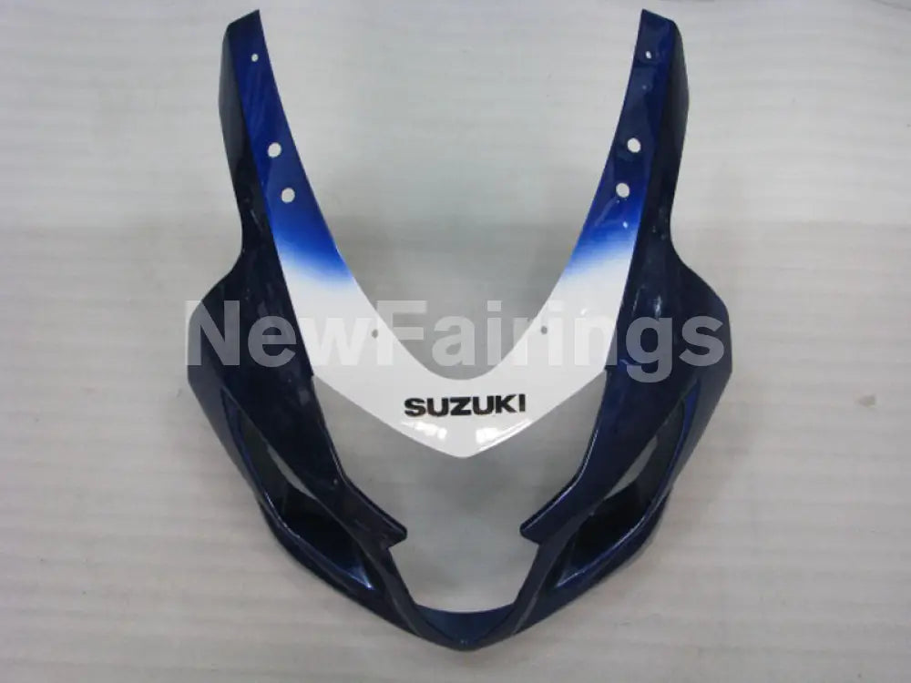 Blue and White Factory Style - GSX-R600 04-05 Fairing Kit -