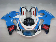 Cargar imagen en el visor de la galería, Blue White Factory Style - GSX-R600 96-00 Fairing Kit -