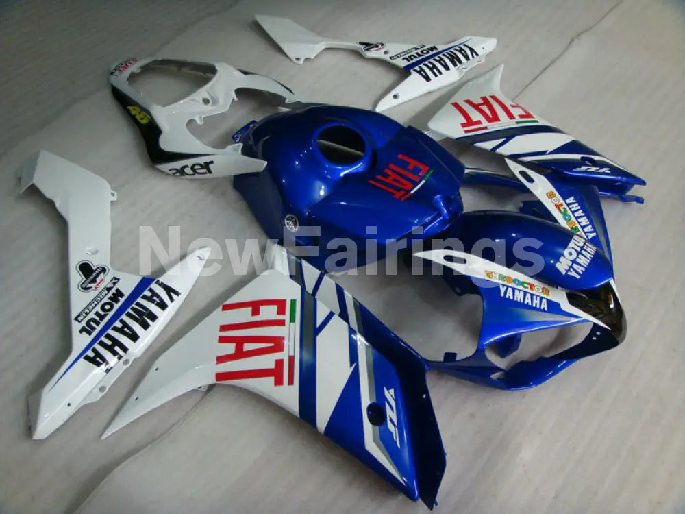 Blue White FIAT - YZF-R1 07-08 Fairing Kit - Vehicles &